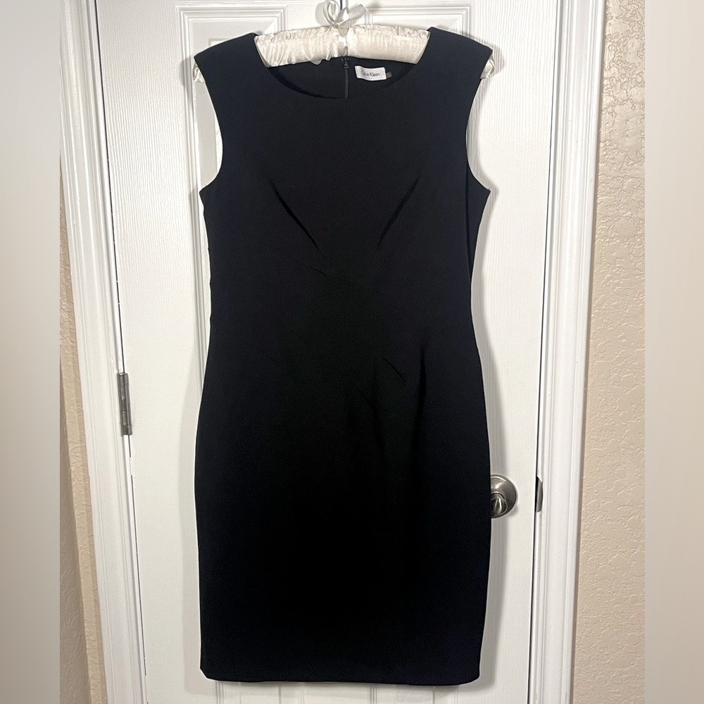 Calvin Klein Black Sleeveless Dress Sz 4